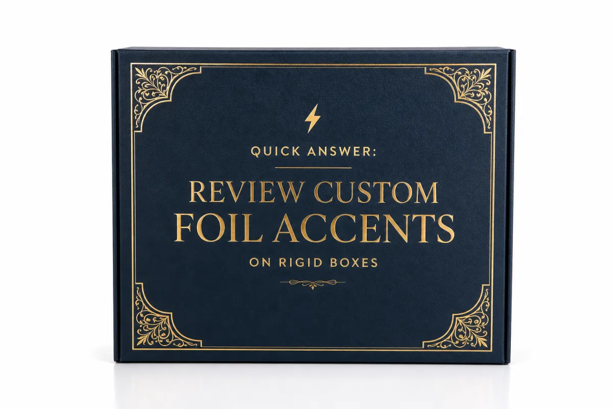Review Custom Foil Accents on Rigid Boxes: Honest Take