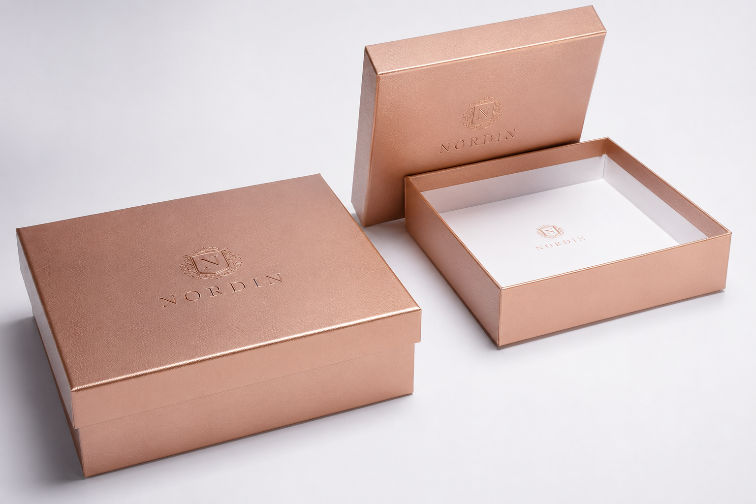 Custom Rose Gold Boxes for Luxury Brand Packaging Ideas