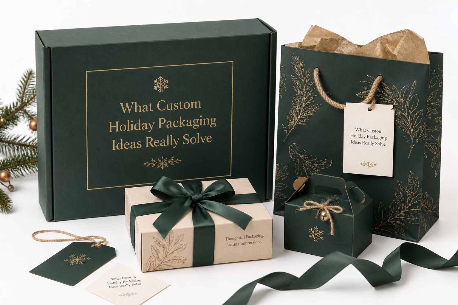 Custom Holiday Packaging Ideas That Boost Seasonal Sales