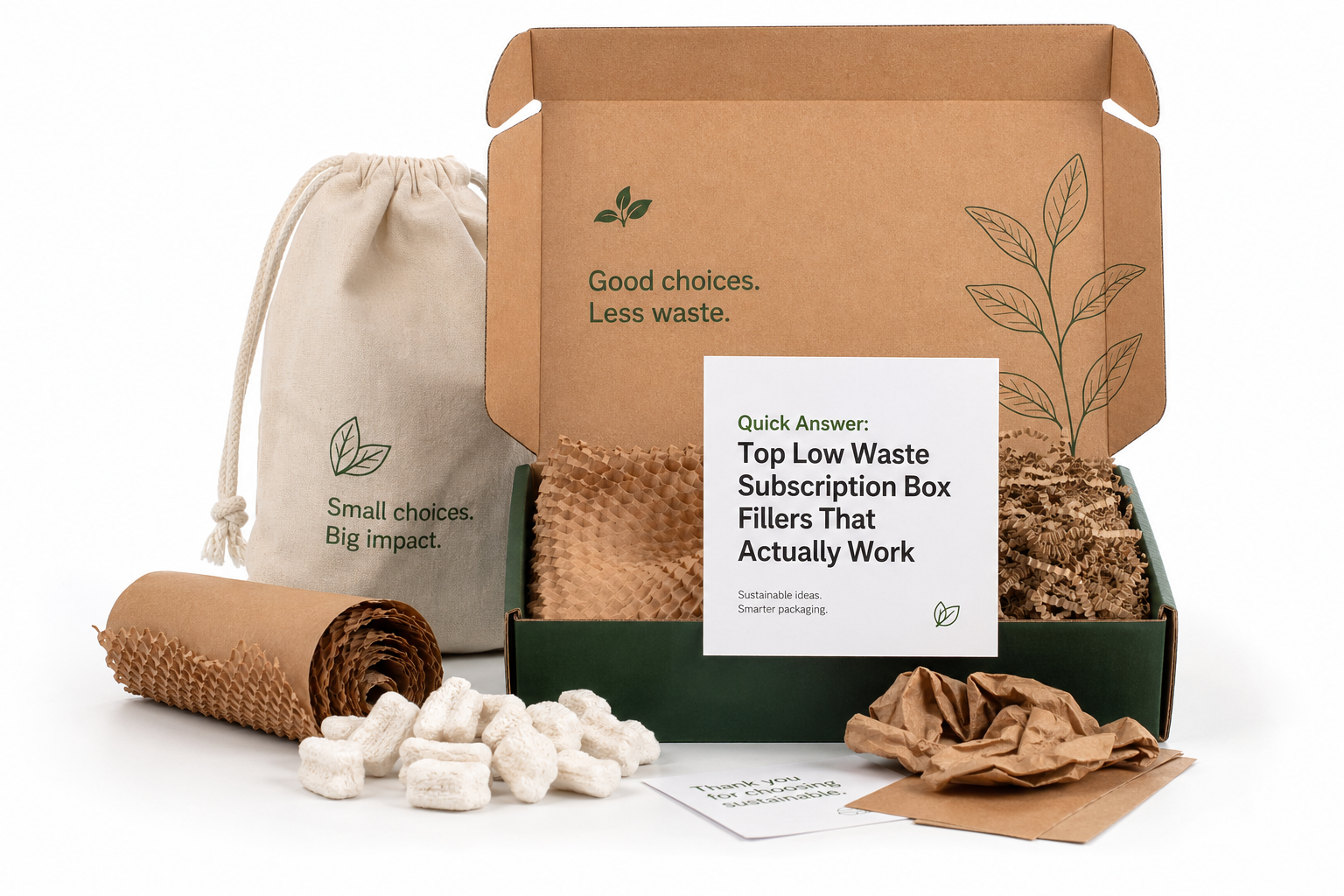 Top Low Waste Subscription Box Fillers That Actually Work