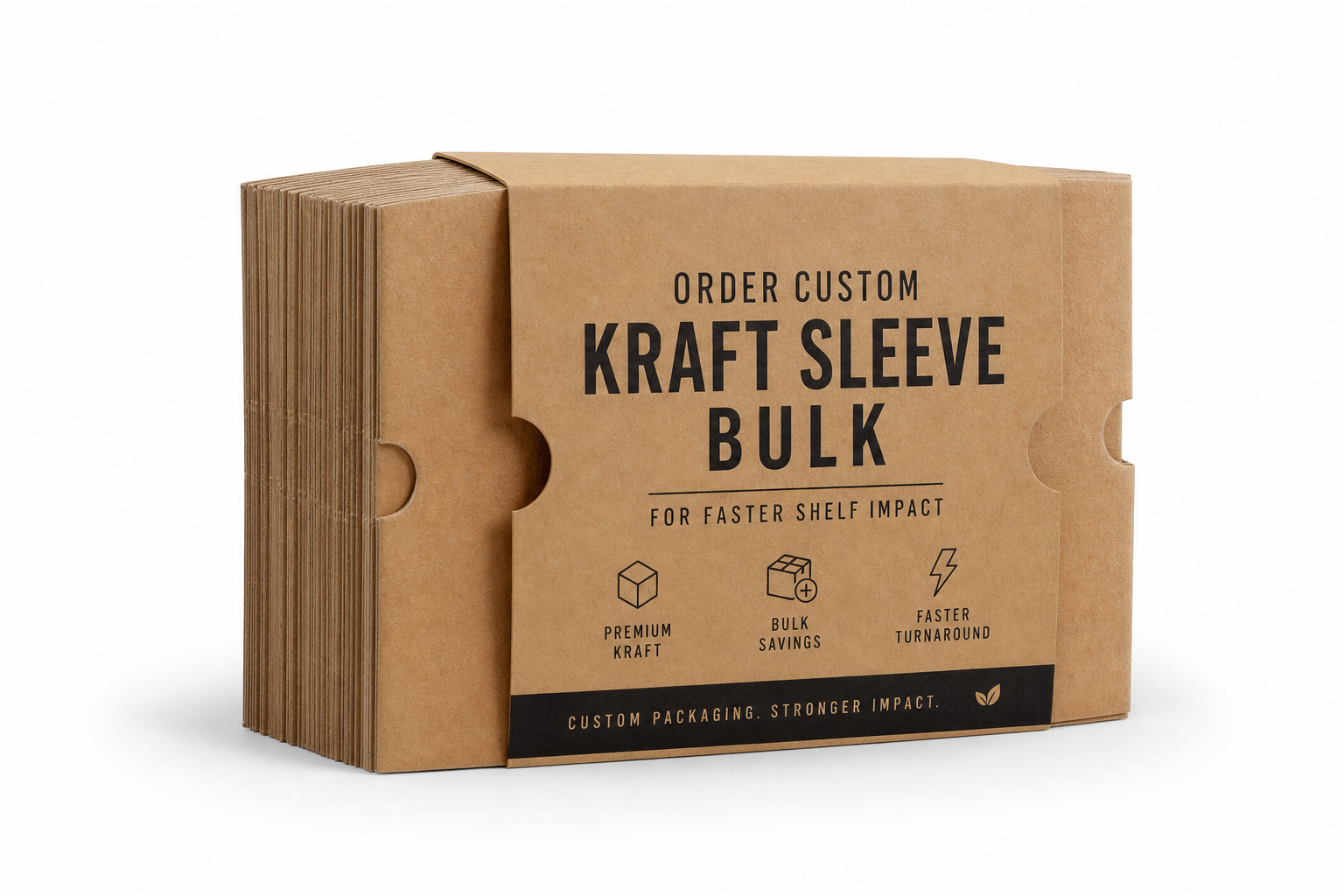 Order Custom Kraft Sleeve Bulk: Pricing, Specs & Lead Times