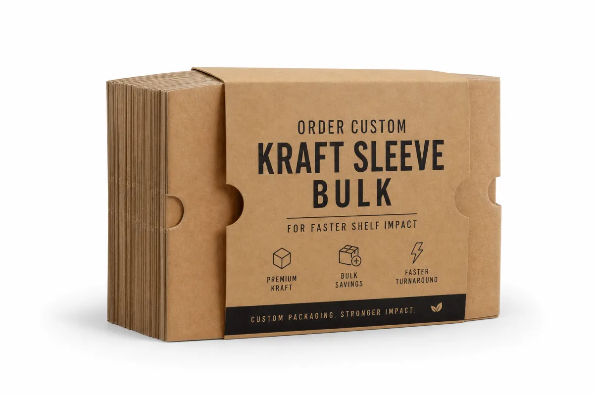 Order Custom Kraft Sleeve Bulk: Pricing, Specs & Lead Times