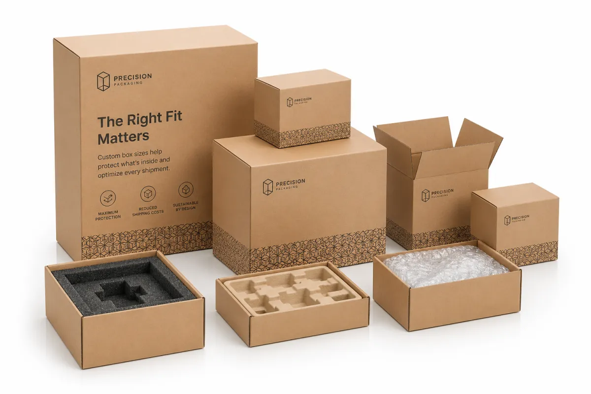 Custom Box Sizes for Shipping: What Actually Matters