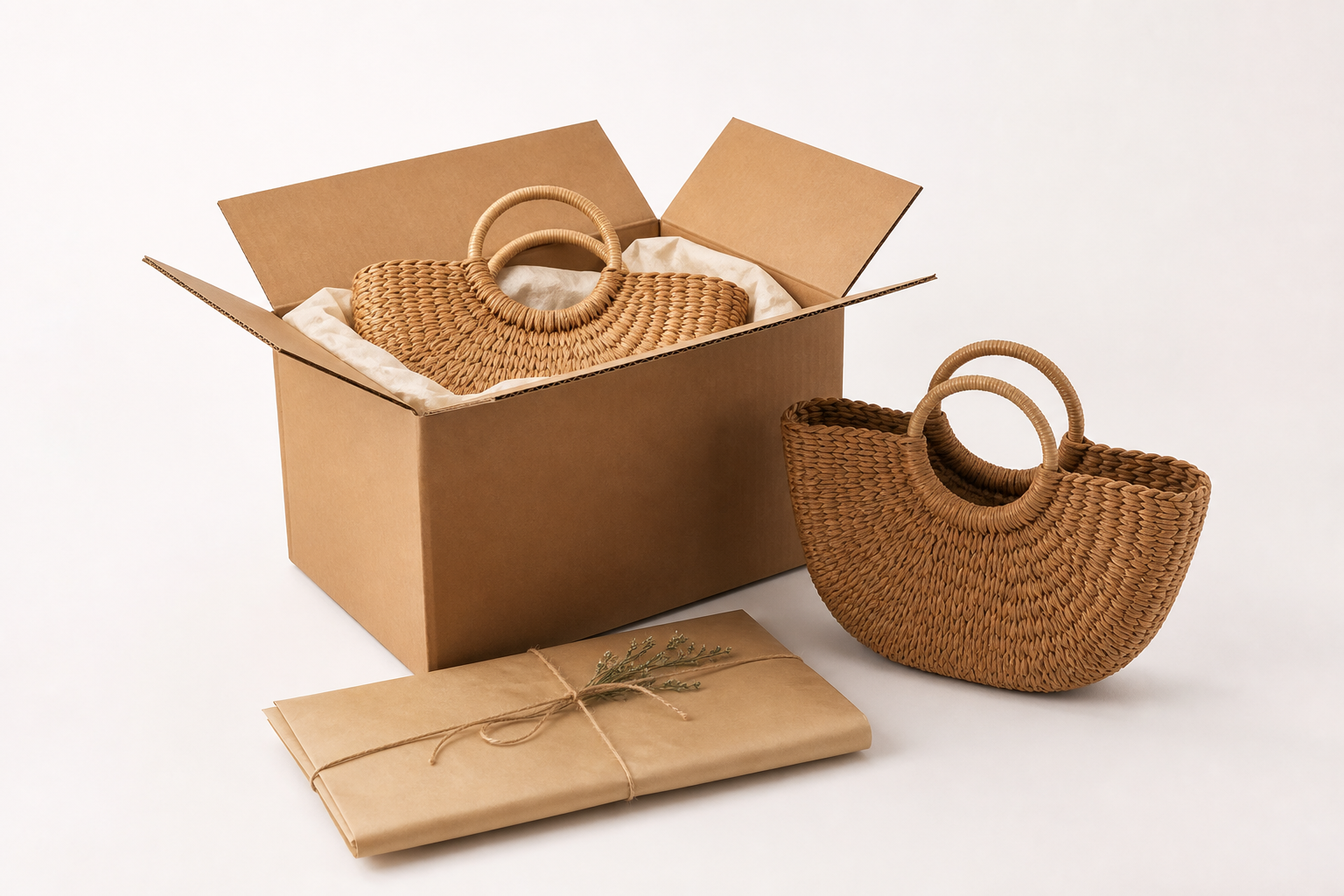 Custom Woven Basket Bags Wholesale: Specs & Pricing