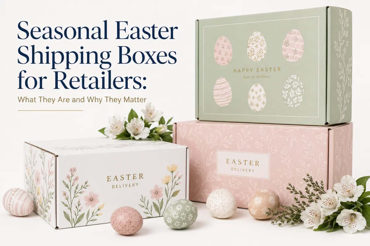 Seasonal Easter Shipping Boxes for Retailers Procurement