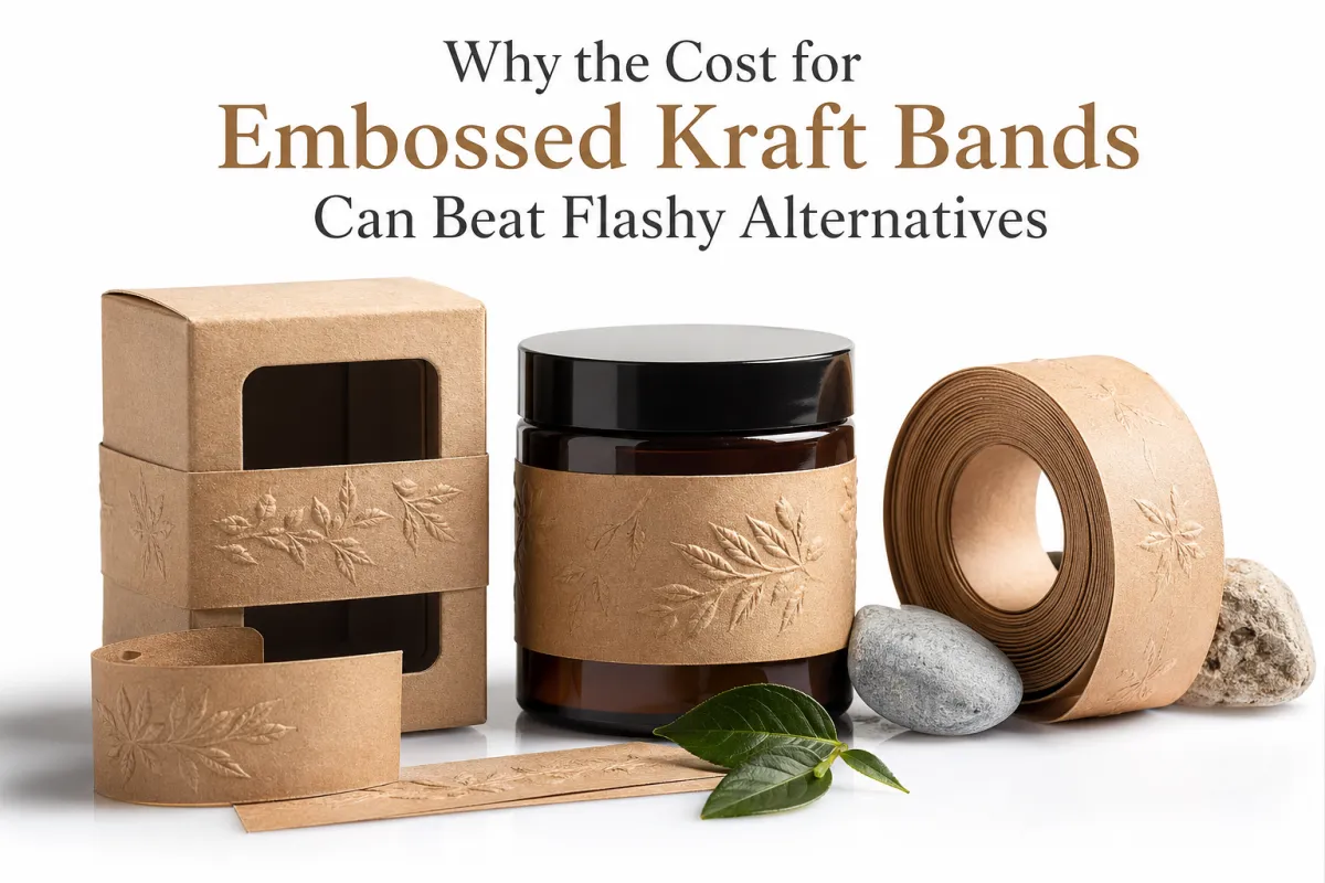Cost for Embossed Kraft Bands: Pricing, MOQ, and More