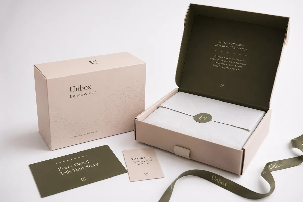 Create Unboxing Experience Branding Selection Review