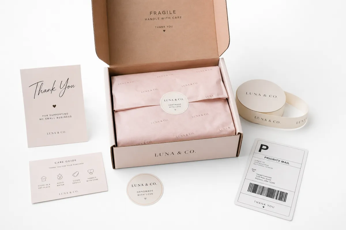 Branded Packaging for Etsy Sellers: Growth