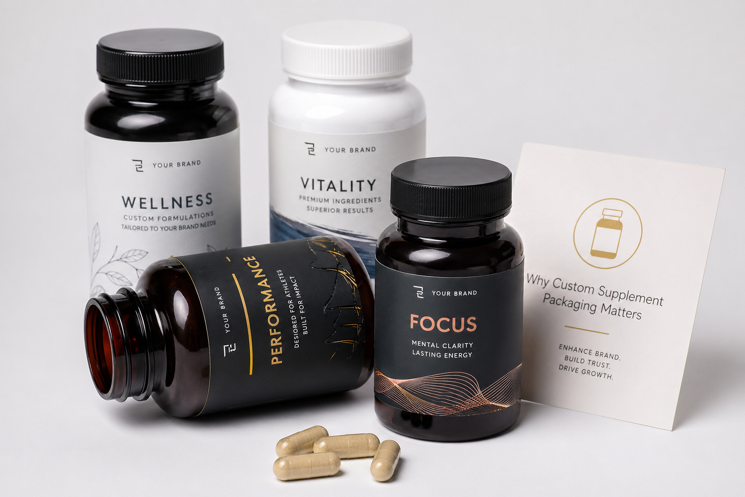 Supplement Packaging Bottles Custom Wholesale Buying Guide