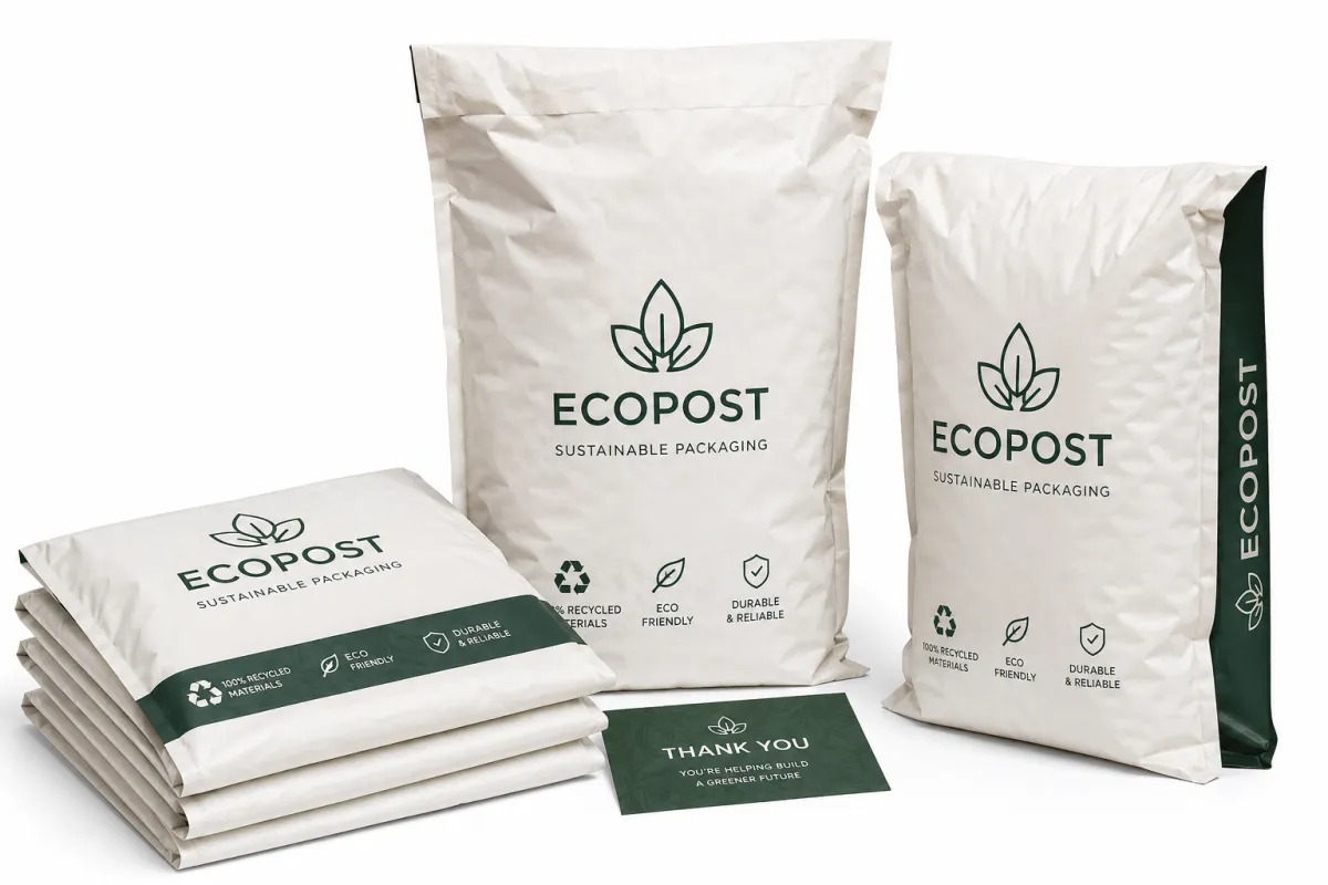 Order Branded Recycled Mailers with Logo: Pricing
