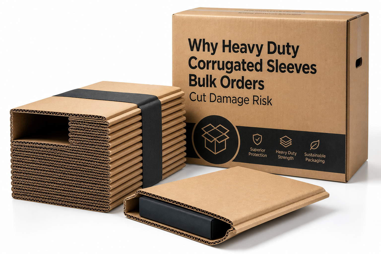 Heavy Duty Corrugated Sleeves Bulk: Specs, Pricing, MOQ