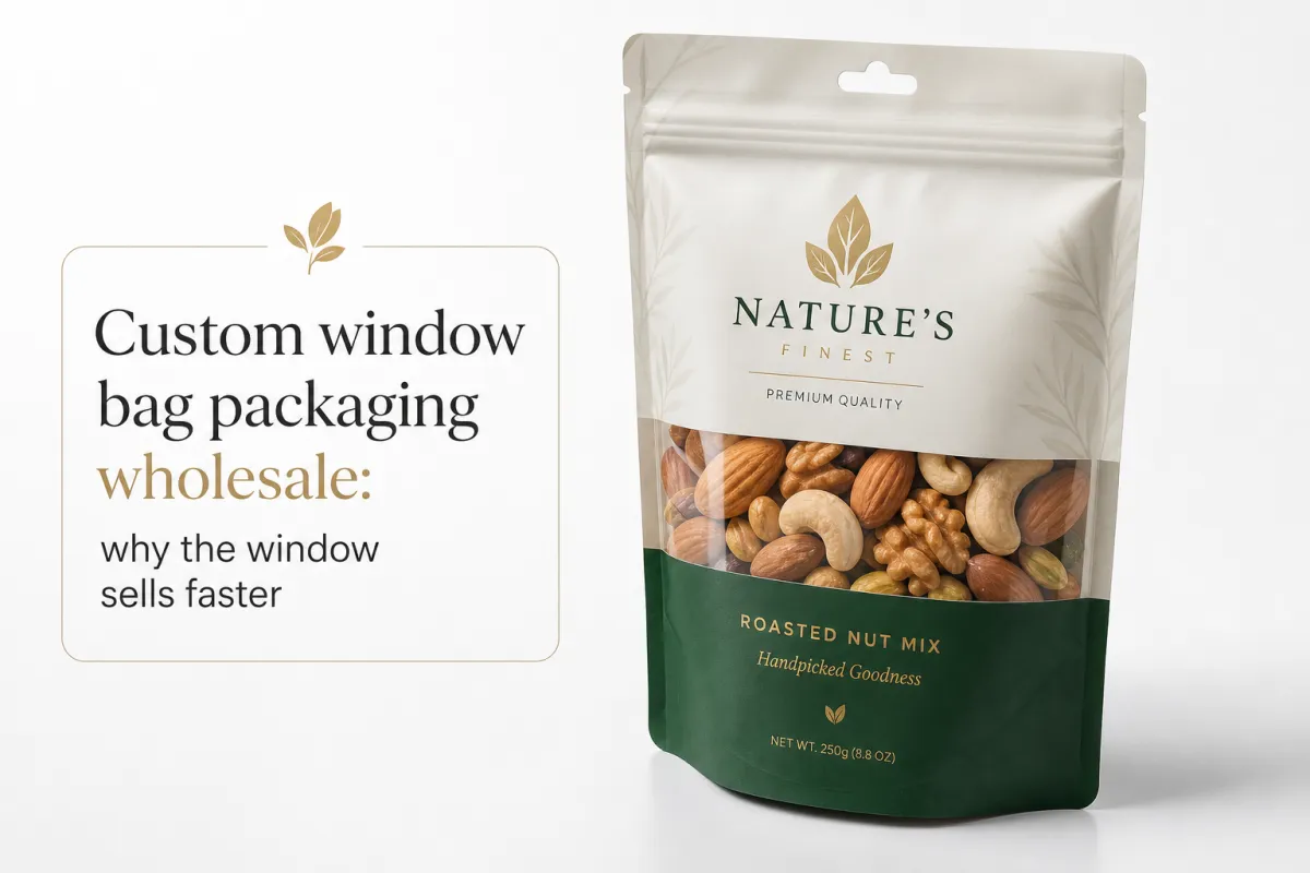 Custom Window Bag Packaging Wholesale Pricing and MOQ