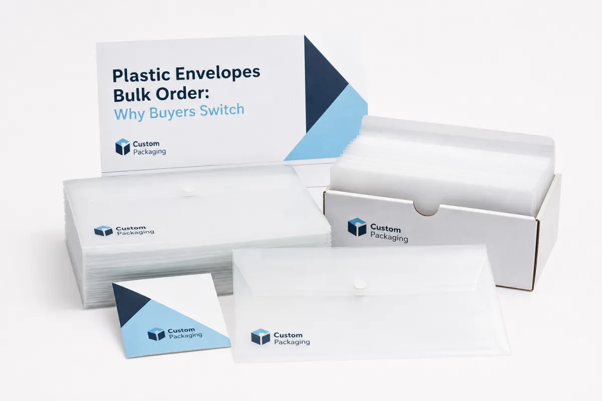 Plastic Envelopes Bulk Order: Material, Print, Proofing