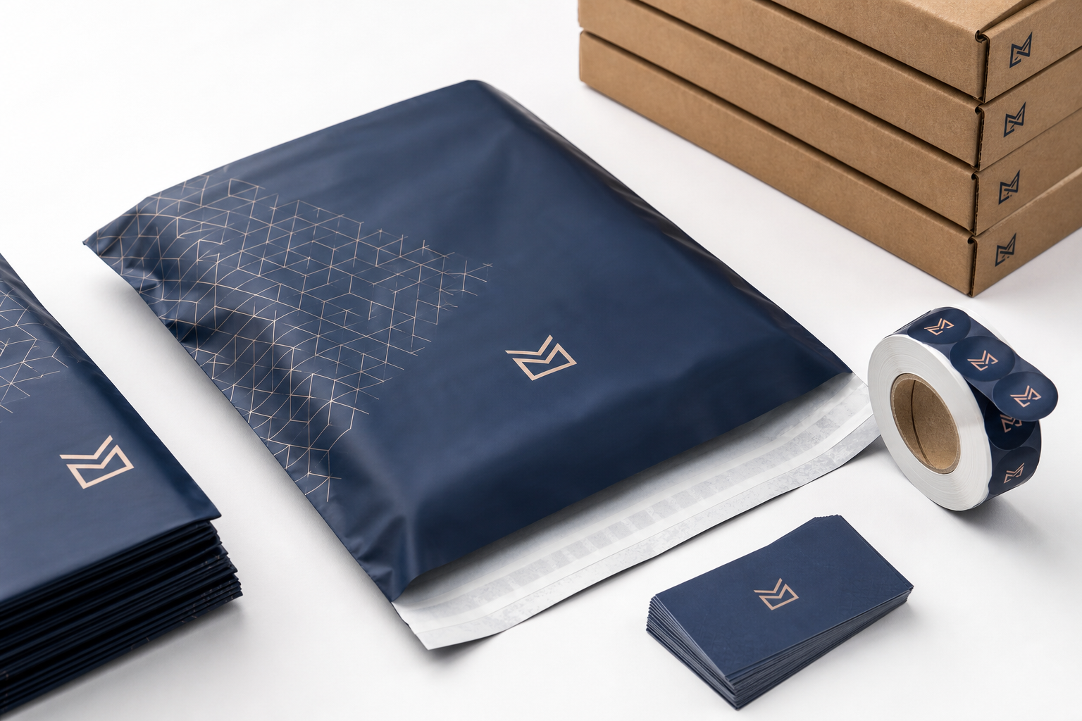 Branded Mailing Bags Bulk Pricing: What Affects Cost
