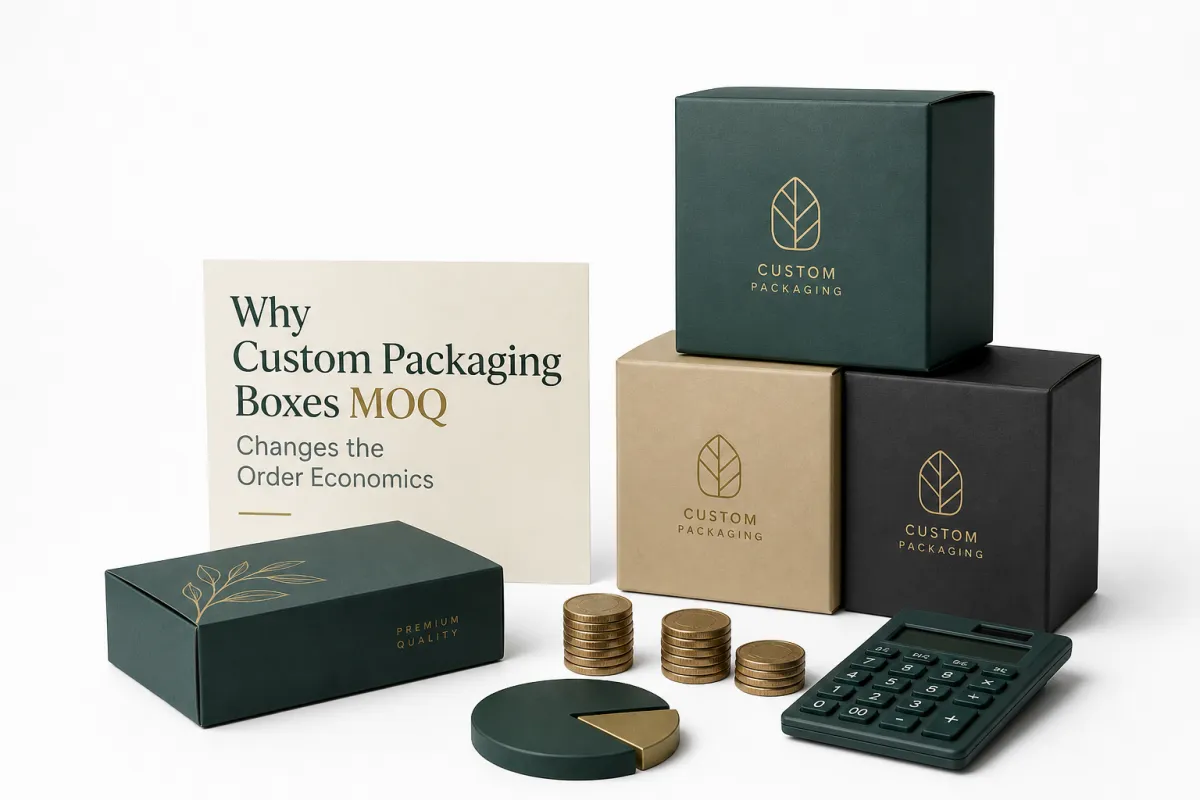Custom Packaging Boxes MOQ: Pricing, Specs, and Process