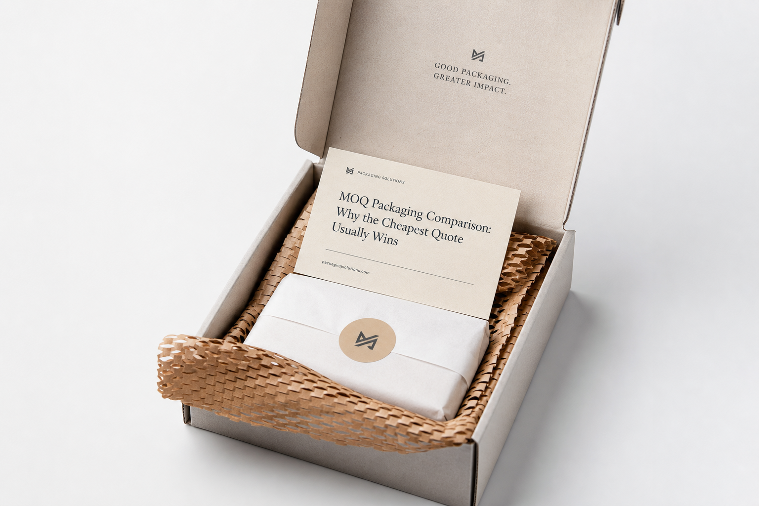 MOQ Packaging Comparison: Costs, Specs, and Lead Times