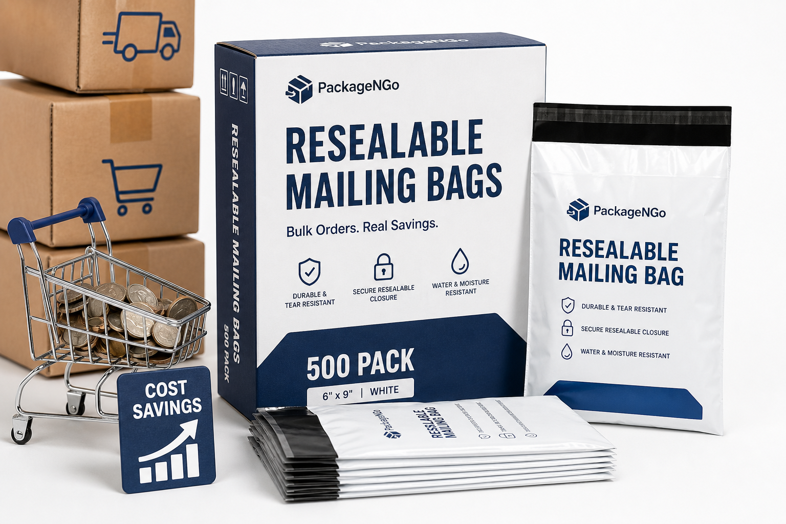 Resealable Mailing Bags Bulk: Pricing, Specs, and MOQ
