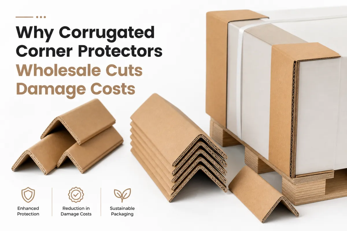 Corrugated Corner Protectors Wholesale for Shipping Teams