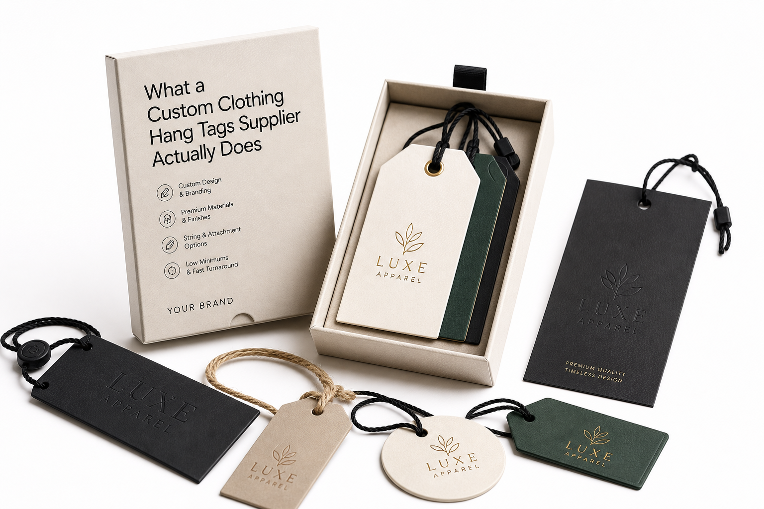 Custom Clothing Hang Tags Supplier: Pricing and Process