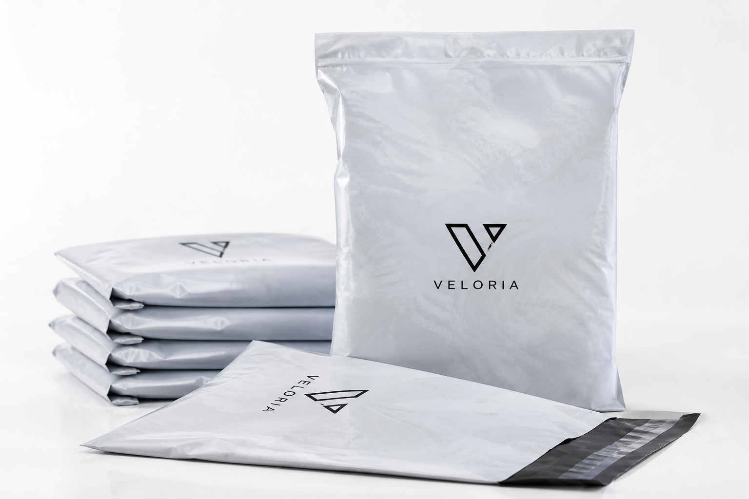 Laminated Poly Mailers with Logo: Film, Print, MOQ, and Carton Packing