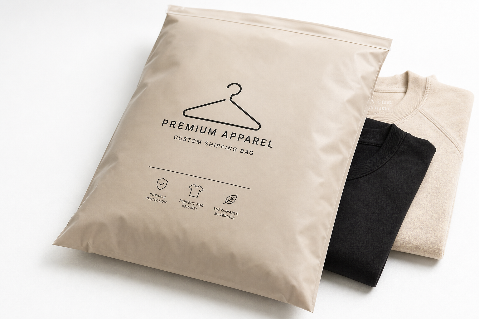 Custom Shipping Bags for Apparel: Costs, Fit, and Use