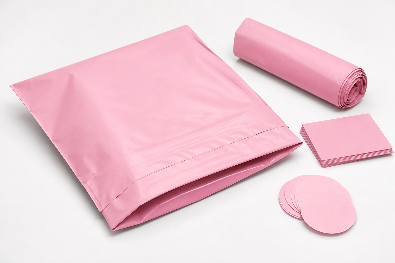 Pink Poly Mailers for Ecommerce: Film, Print, MOQ, and Carton Packing