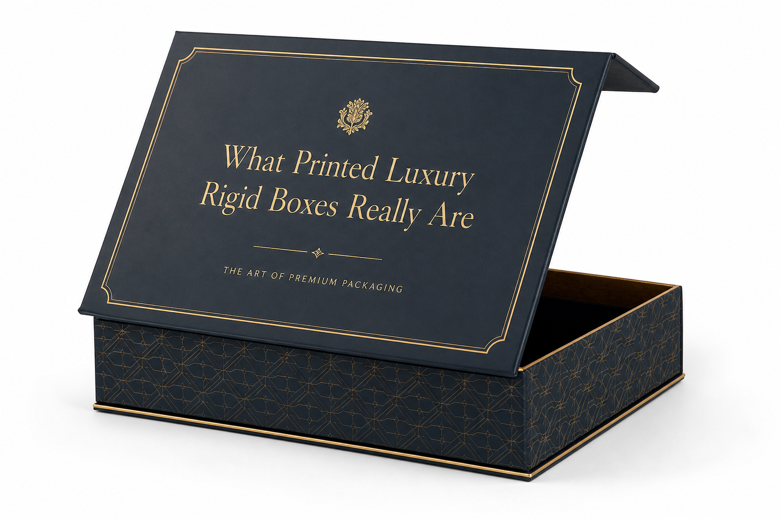 Printed Luxury Rigid Boxes: Design, Cost, and Process