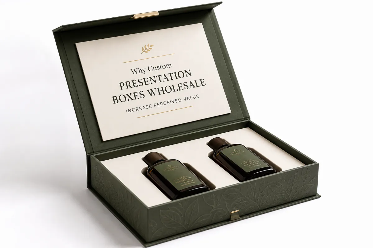 Custom Presentation Boxes Wholesale for Premium Brands