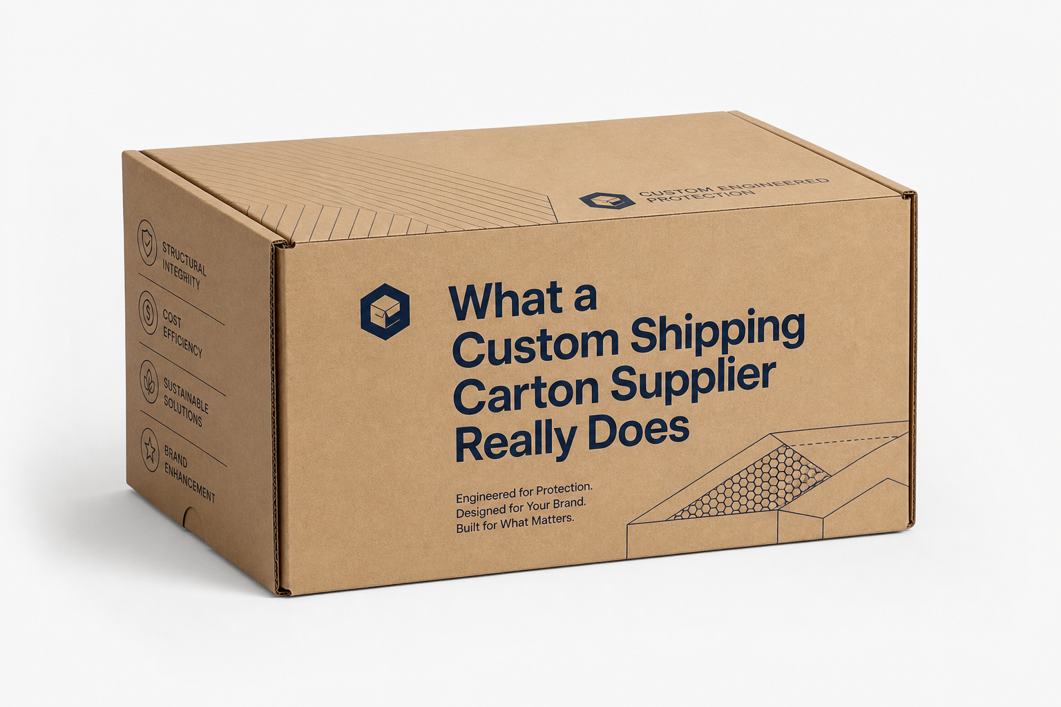 The Right Custom Shipping Carton Supplier: Board, Finish, Dieline, and Unit Cost