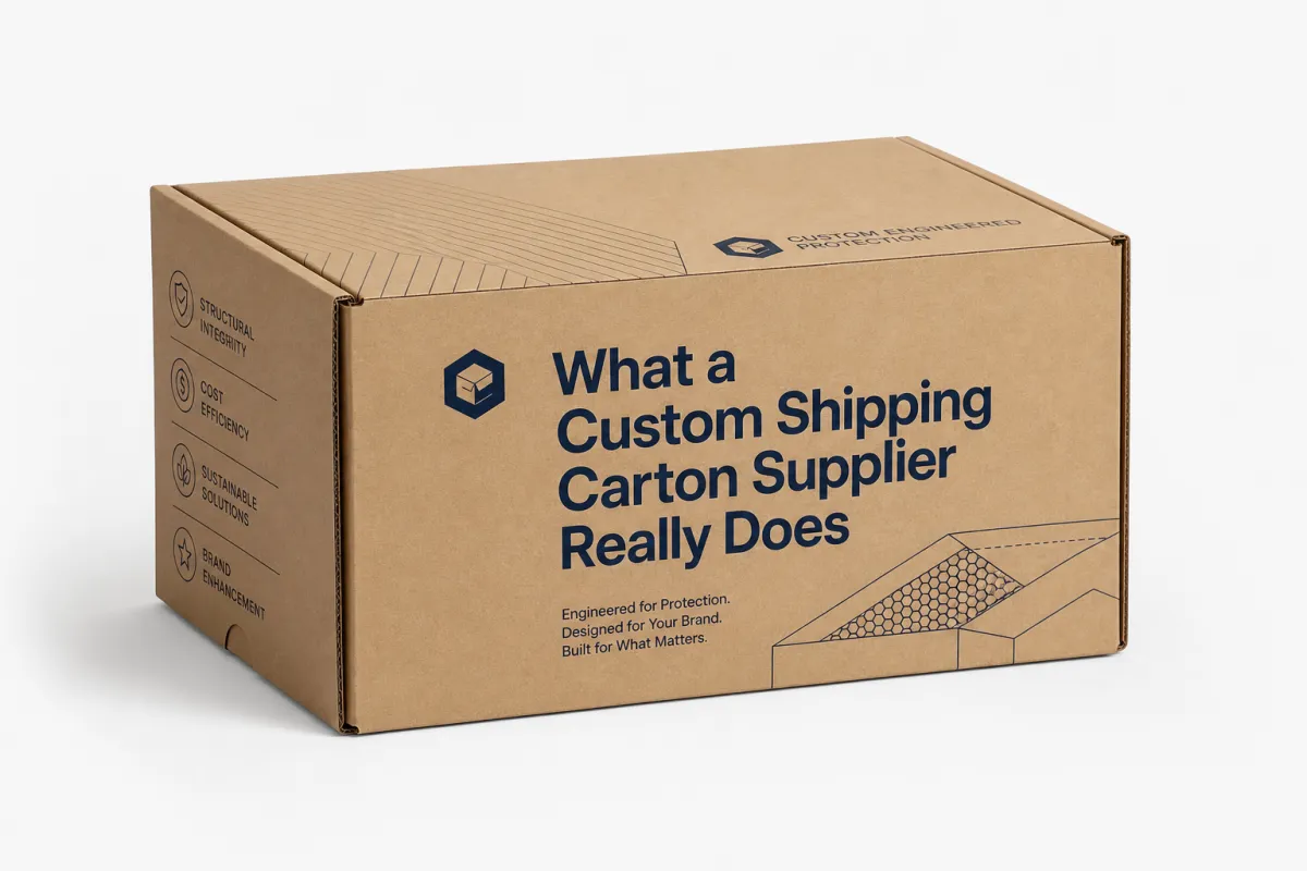 The Right Custom Shipping Carton Supplier