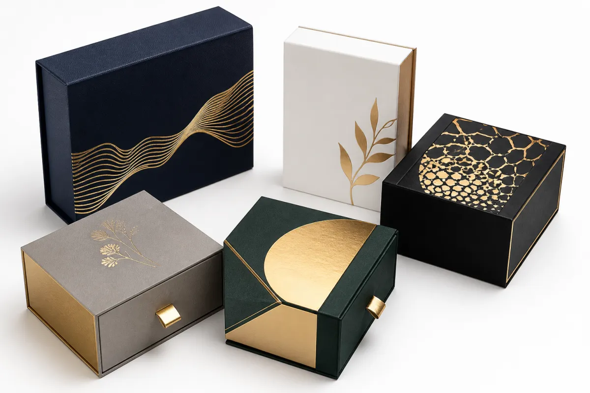 Custom Luxury Boxes with Foil: Design, Cost, and Use