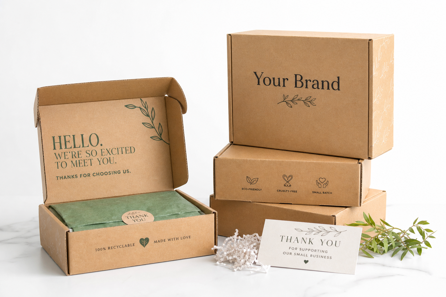 Custom Kraft Mailer Boxes Wholesale: Pricing, Specs & MOQ