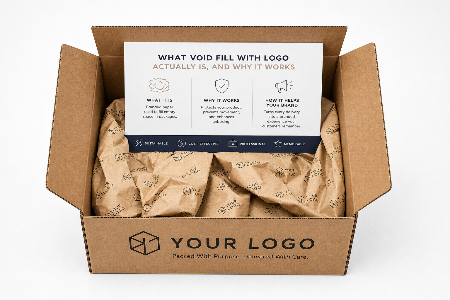 Void Fill with Logo: Artwork Proof, Packing Count, and Landed Cost