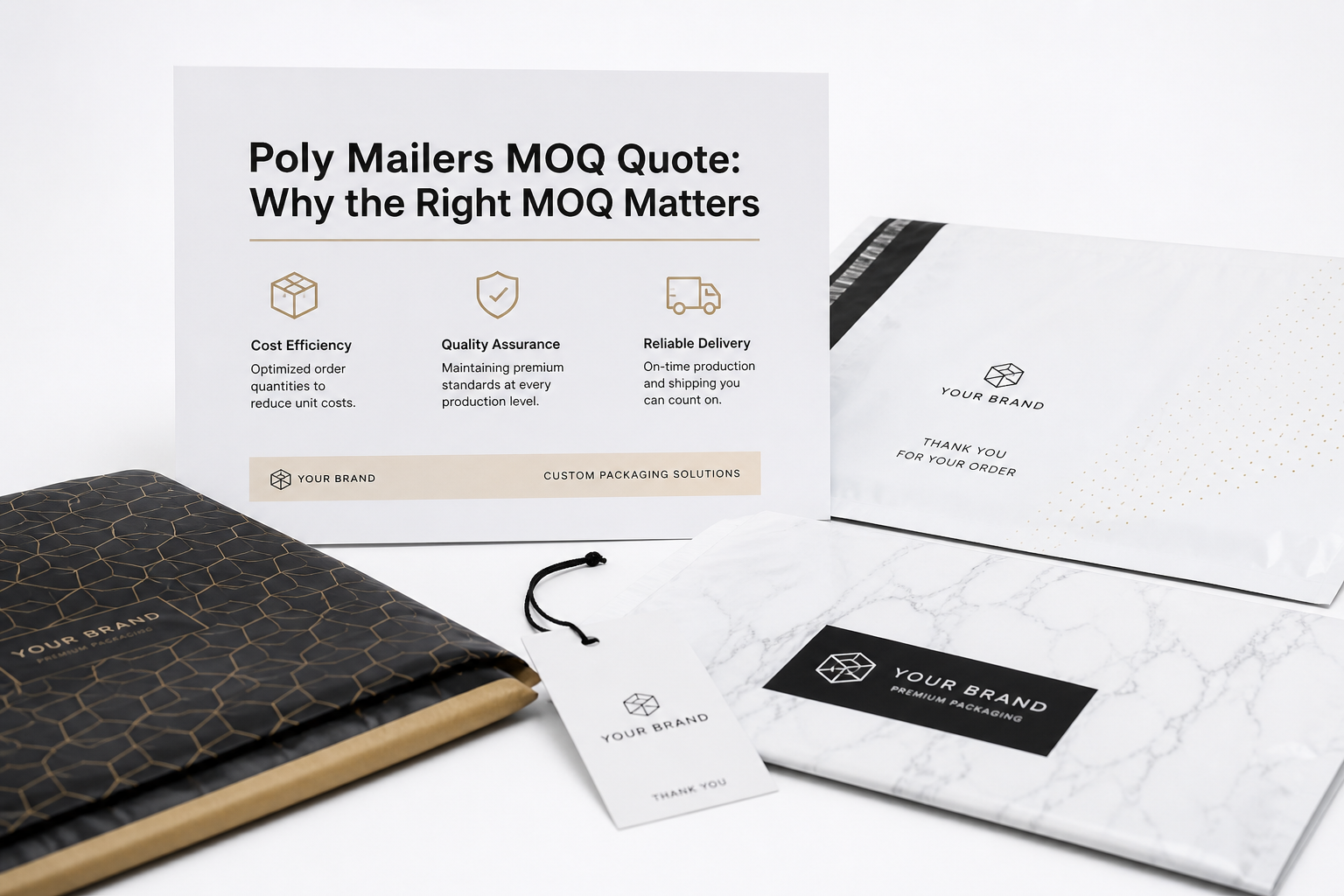 Poly Mailers MOQ Quote: Film, Print, MOQ, and Carton Packing