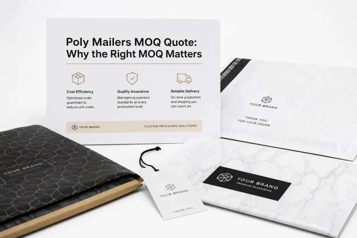 Poly Mailers MOQ Quote: Film, Print, MOQ, and Carton Packing
