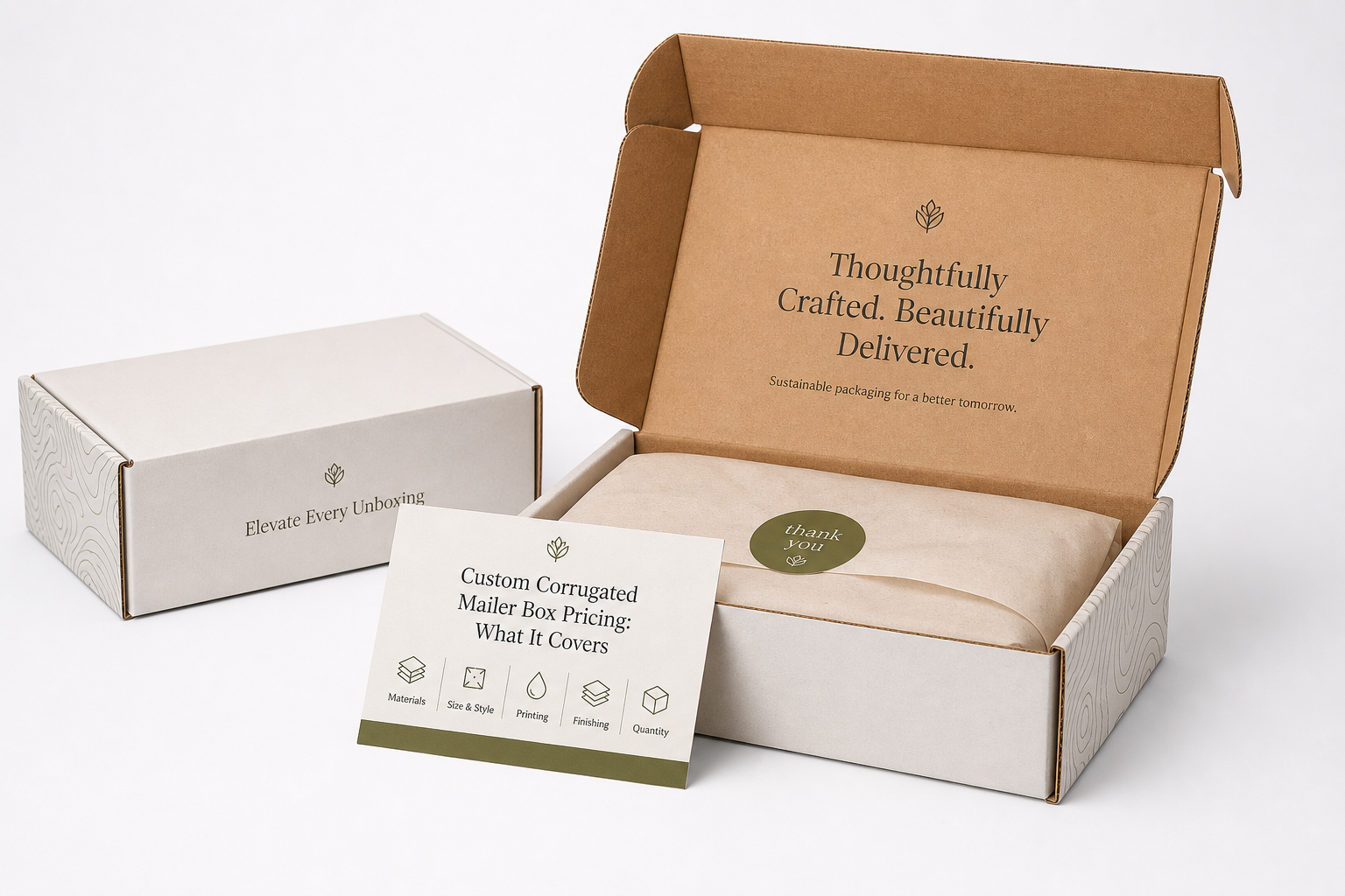 Custom Corrugated Mailer Box Pricing: What Drives Cost