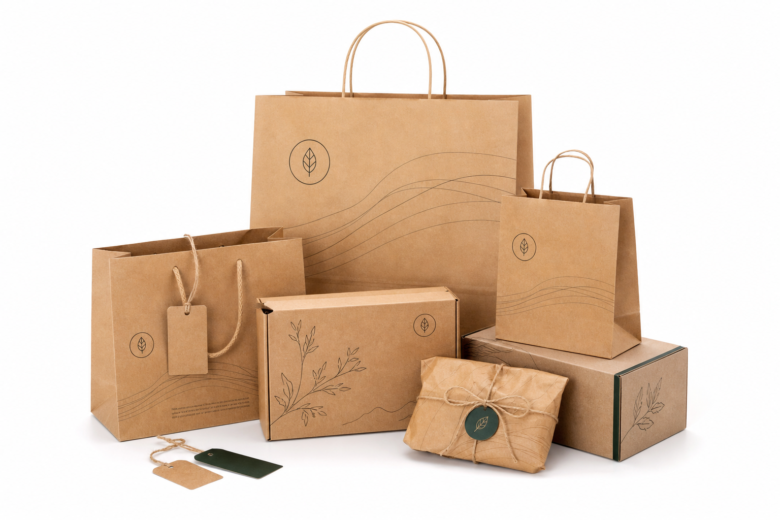 Custom Kraft Paper Bags Manufacturer: How It Works
