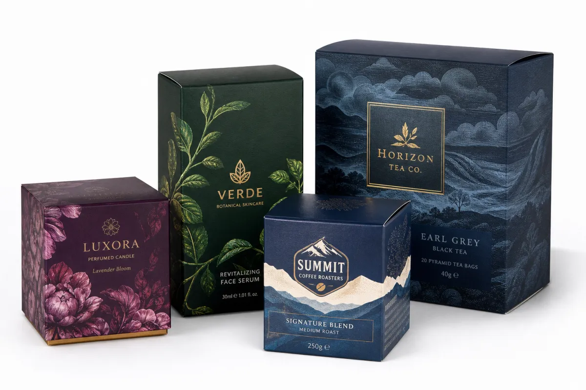 Offset Printed Retail Packaging