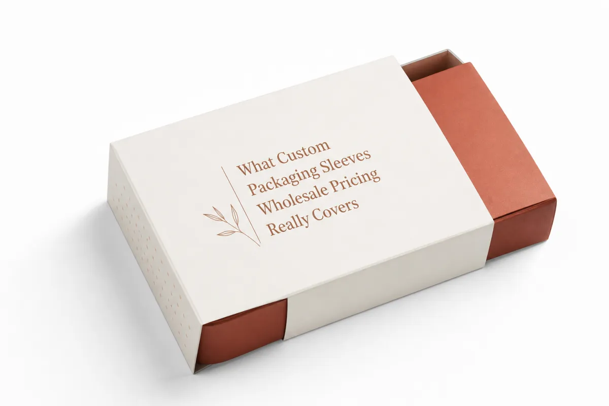 Custom Packaging Sleeves Wholesale Pricing Explained