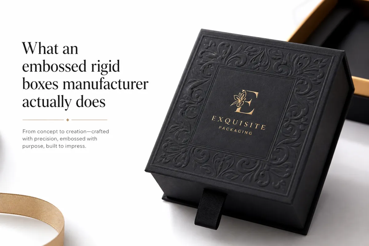 Embossed Rigid Boxes Manufacturer
