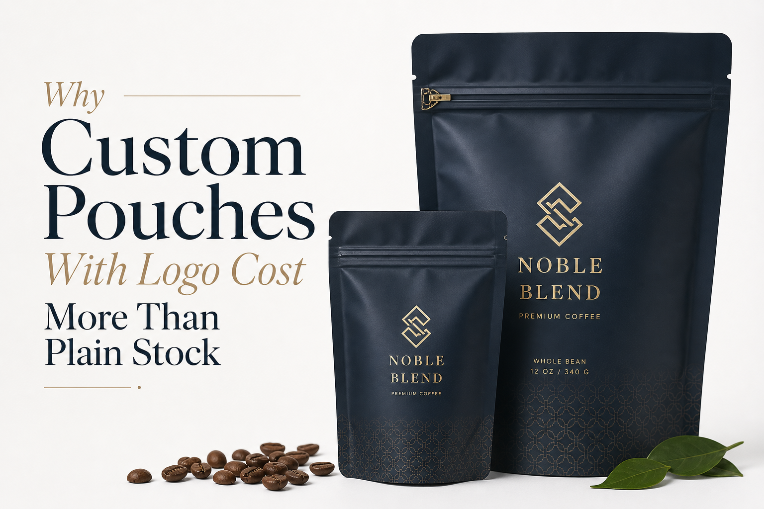 Custom Pouches With Logo Cost: Pricing, MOQ, and More
