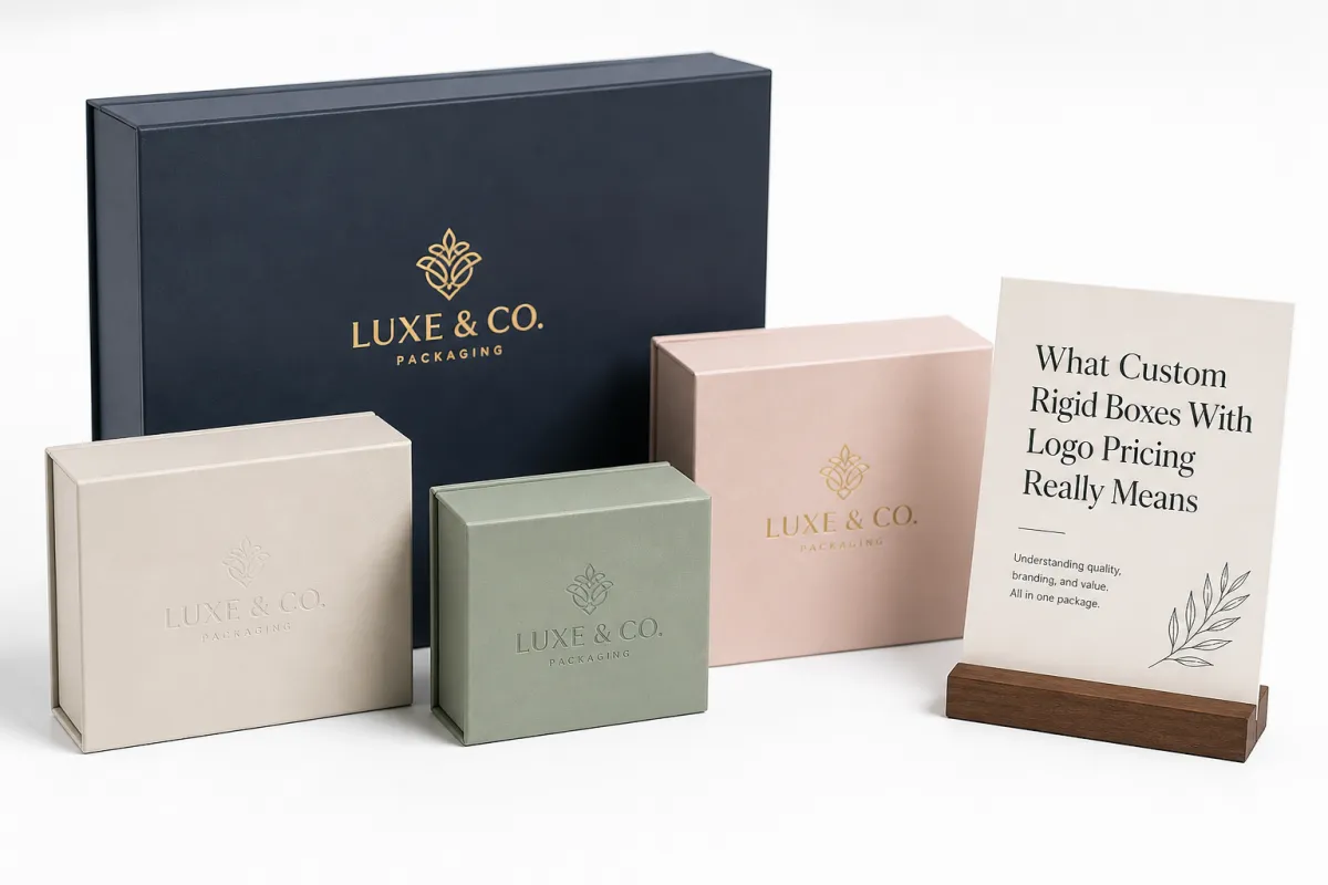 Custom Rigid Boxes with Logo Pricing