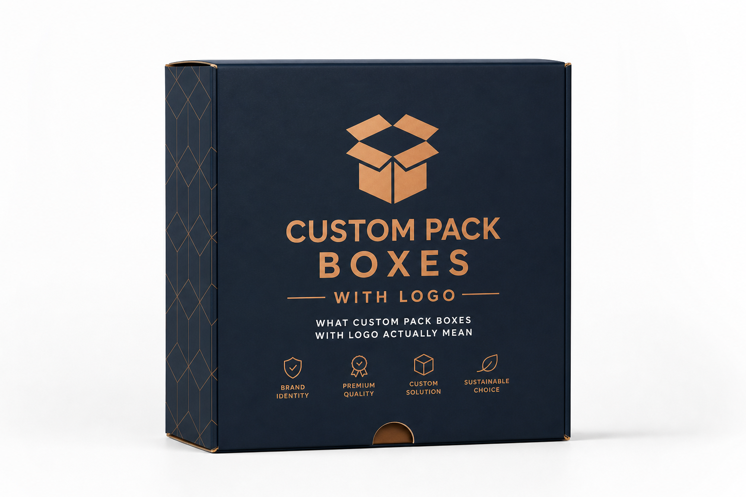 Custom Pack Boxes with Logo: Board, Finish, Dieline, and Unit Cost