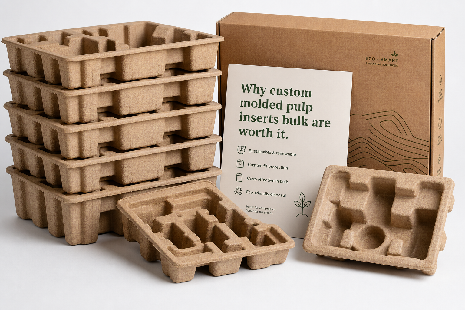 Custom Molded Pulp Inserts Bulk: Pricing, Specs, Process