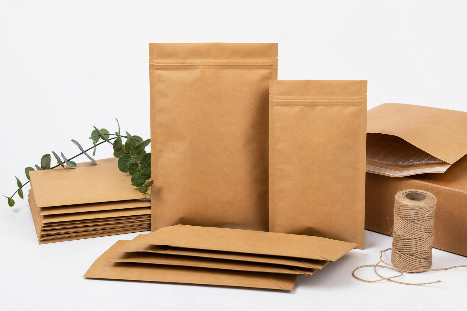 Custom Kraft Mailers for Ecommerce Packaging: Film, Closure, Print, and Fulfillment