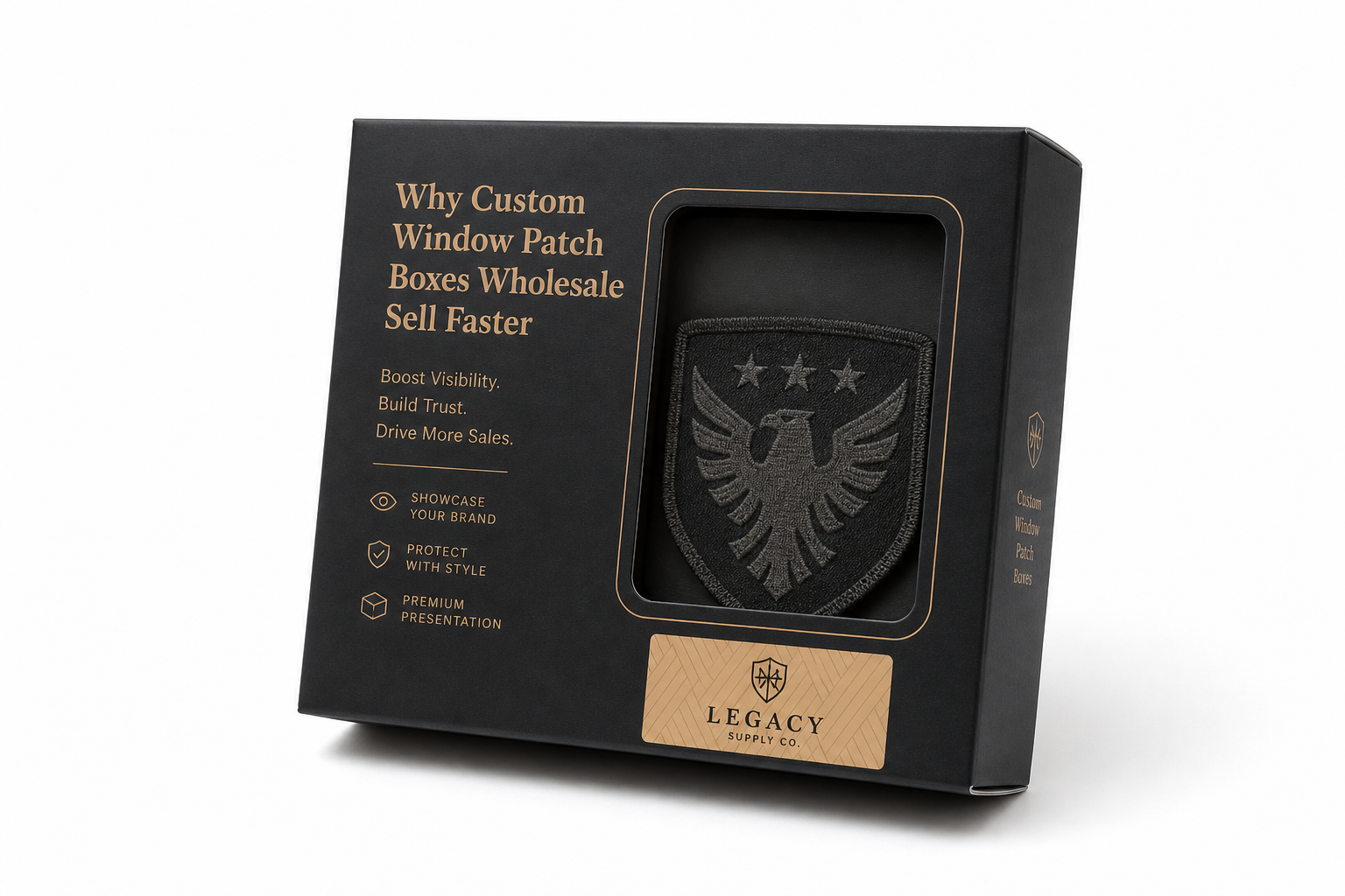 Custom Window Patch Boxes Wholesale: Specs & Pricing