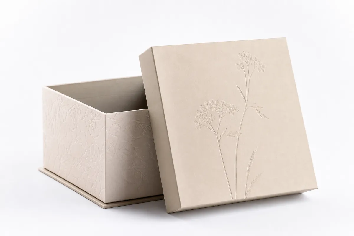 Custom Embossed Rigid Packaging Supplier