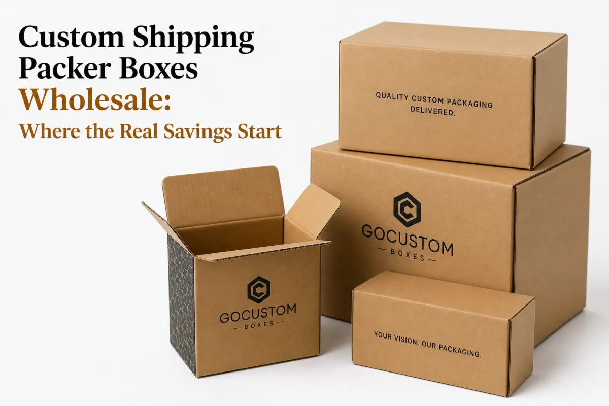 Custom Shipping Packer Boxes Wholesale for Brands