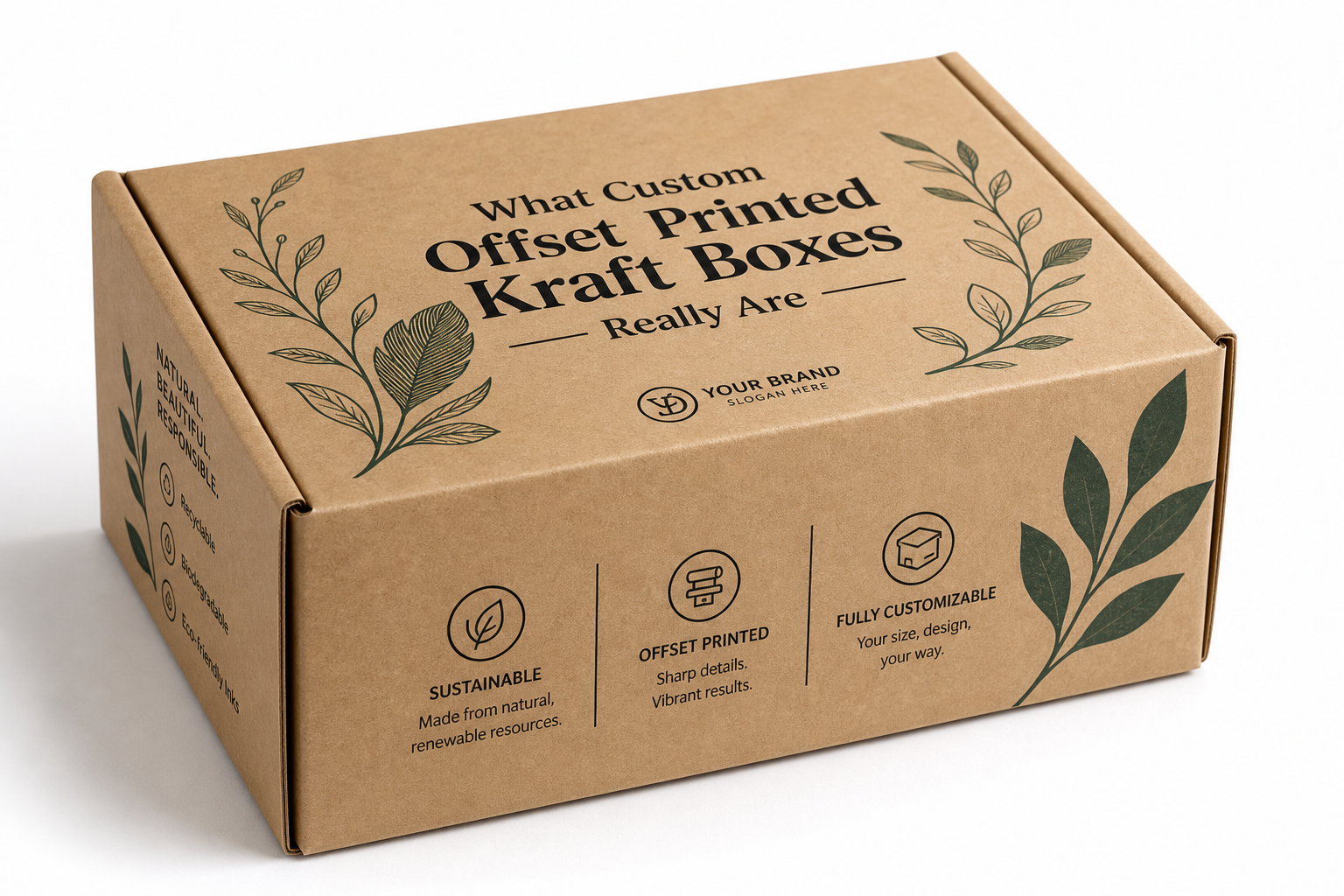 Custom Offset Printed Kraft Boxes: Design, Cost, Timeline