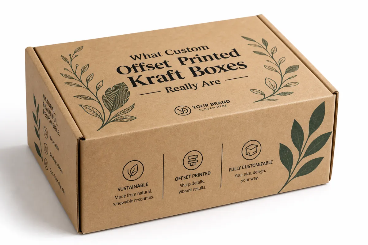 Custom Offset Printed Kraft Boxes: Design, Cost, Timeline